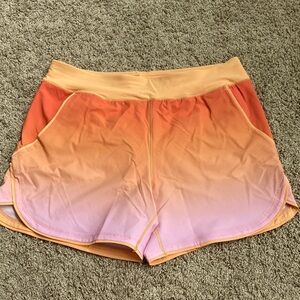 Sunset Ombré Women's Swim Shorts